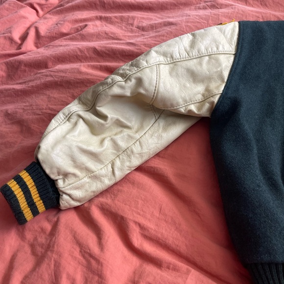 Vintage Delong Varsity Letterman Jacket Peoria Panthers 97 - Picture 14 of 15